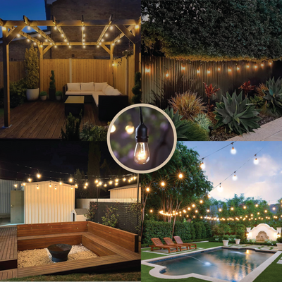 Renew Home Essentials™ Solar Festoon Lights