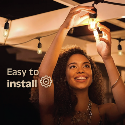 Renew Home Essentials™ Solar Festoon Lights