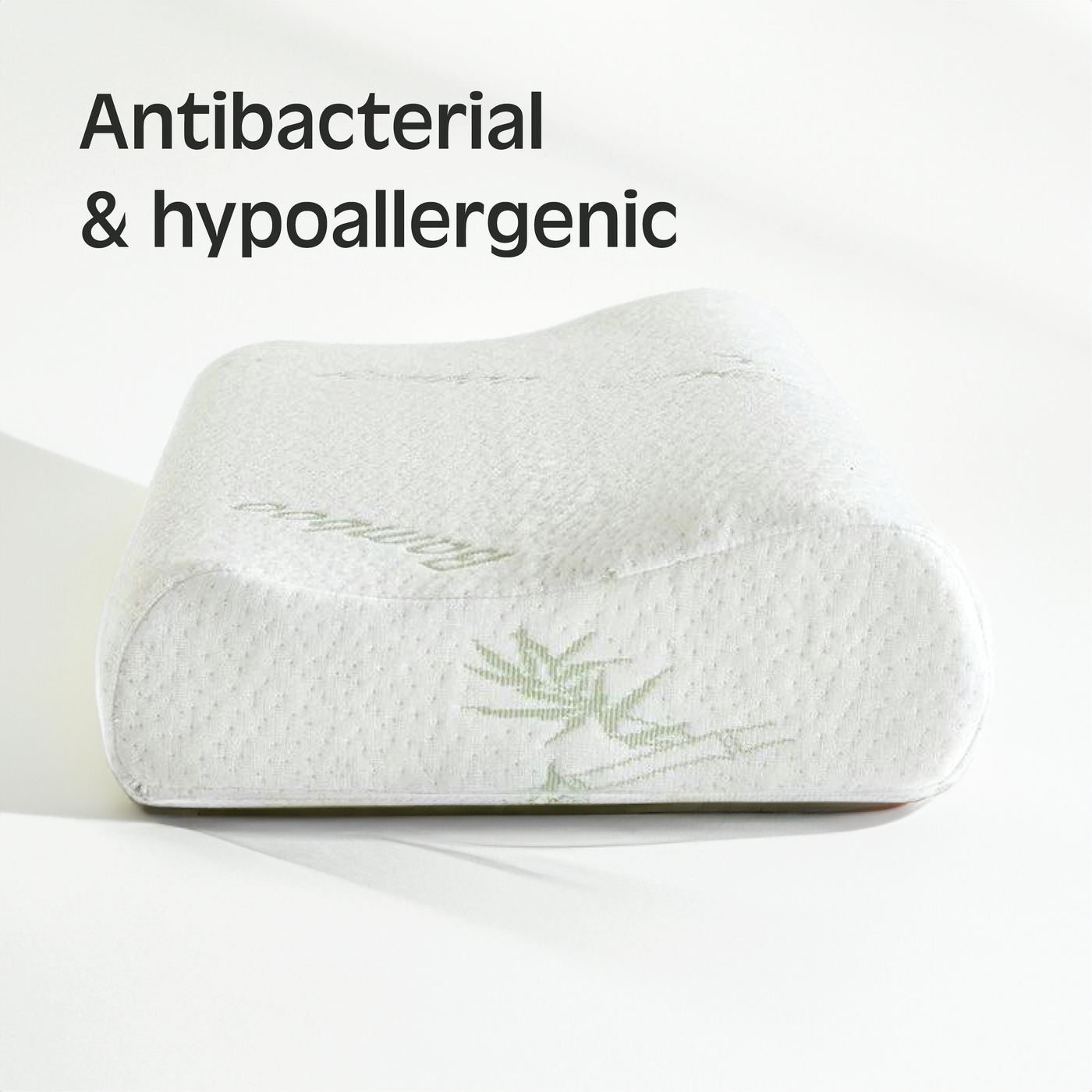 Bamboo Memory Foam Pillow (2 PK)