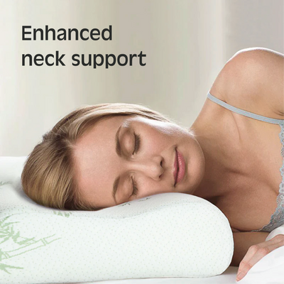 Bamboo Memory Foam Pillow (2 PK)