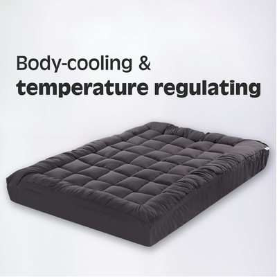 Charcoal Bamboo Mattress Topper