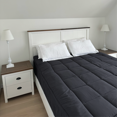 Charcoal Bamboo Mattress Topper